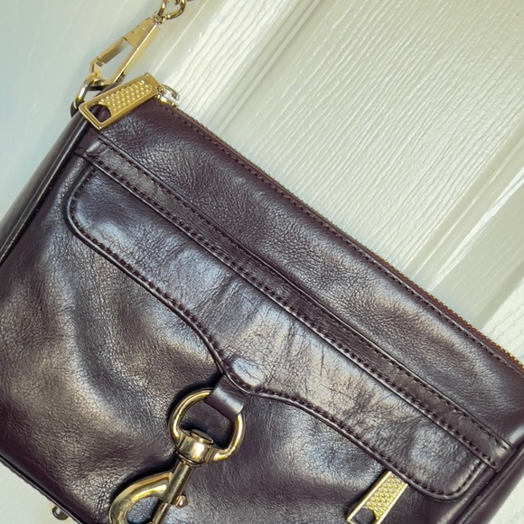 Rebecca Minkoff Mini M.A.C Purple Leather - Picture 2 of 5